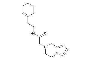 N-(2-cyclohexen-1-ylethyl)-2-(3,4-dihydro-1H-pyrrolo[1,2-a]pyrazin-2-yl)acetamide