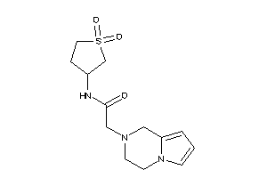 2-(3,4-dihydro-1H-pyrrolo[1,2-a]pyrazin-2-yl)-N-(1,1-diketothiolan-3-yl)acetamide