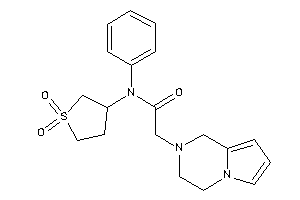 2-(3,4-dihydro-1H-pyrrolo[1,2-a]pyrazin-2-yl)-N-(1,1-diketothiolan-3-yl)-N-phenyl-acetamide