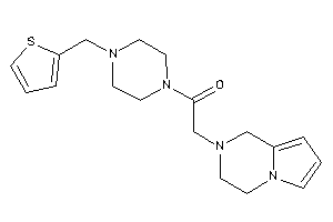 2-(3,4-dihydro-1H-pyrrolo[1,2-a]pyrazin-2-yl)-1-[4-(2-thenyl)piperazino]ethanone