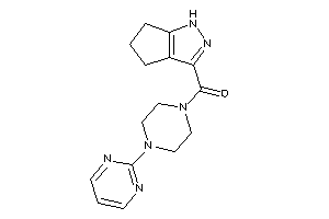 [4-(2-pyrimidyl)piperazino]-(1,4,5,6-tetrahydrocyclopenta[c]pyrazol-3-yl)methanone