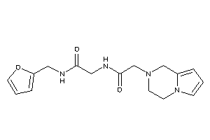 2-[[2-(3,4-dihydro-1H-pyrrolo[1,2-a]pyrazin-2-yl)acetyl]amino]-N-(2-furfuryl)acetamide