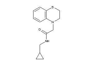 Image of N-(cyclopropylmethyl)-2-(2,3-dihydro-1,4-benzothiazin-4-yl)acetamide