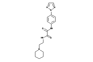 N-(2-piperidinoethyl)-N'-[4-(triazol-2-yl)phenyl]oxamide