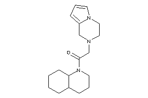 1-(3,4,4a,5,6,7,8,8a-octahydro-2H-quinolin-1-yl)-2-(3,4-dihydro-1H-pyrrolo[1,2-a]pyrazin-2-yl)ethanone