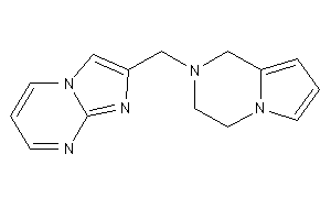 2-(3,4-dihydro-1H-pyrrolo[1,2-a]pyrazin-2-ylmethyl)imidazo[1,2-a]pyrimidine