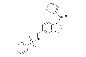 N-[(1-benzoylindolin-5-yl)methyl]benzenesulfonamide