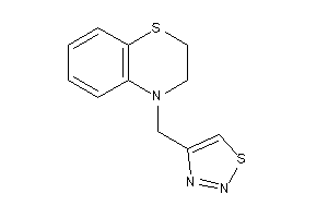 4-(thiadiazol-4-ylmethyl)-2,3-dihydro-1,4-benzothiazine