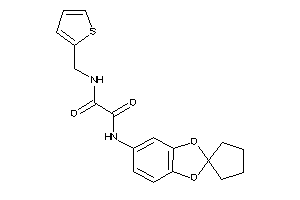 N'-spiro[1,3-benzodioxole-2,1'-cyclopentane]-5-yl-N-(2-thenyl)oxamide