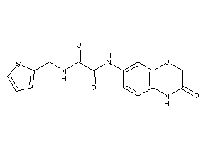 N-(3-keto-4H-1,4-benzoxazin-7-yl)-N'-(2-thenyl)oxamide