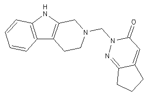 2-(1,3,4,9-tetrahydro-$b-carbolin-2-ylmethyl)-6,7-dihydro-5H-cyclopenta[c]pyridazin-3-one
