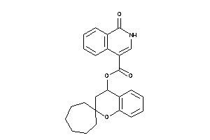 1-keto-2H-isoquinoline-4-carboxylic Acid Spiro[chroman-2,1'-cycloheptane]-4-yl Ester