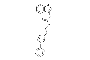 2-indoxazen-3-yl-N-[2-(1-phenylpyrazol-3-yl)ethyl]acetamide