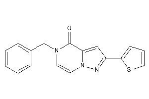 5-benzyl-2-(2-thienyl)pyrazolo[1,5-a]pyrazin-4-one