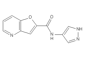 N-(1H-pyrazol-4-yl)furo[3,2-b]pyridine-2-carboxamide