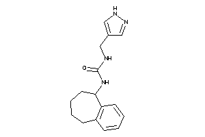 1-(1H-pyrazol-4-ylmethyl)-3-(6,7,8,9-tetrahydro-5H-benzocyclohepten-9-yl)urea