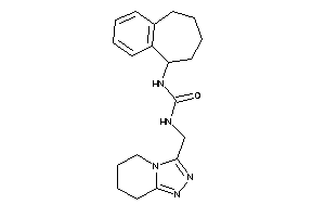 1-(6,7,8,9-tetrahydro-5H-benzocyclohepten-9-yl)-3-(5,6,7,8-tetrahydro-[1,2,4]triazolo[4,3-a]pyridin-3-ylmethyl)urea