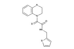 2-(2,3-dihydro-1,4-benzothiazin-4-yl)-2-keto-N-(2-thenyl)acetamide