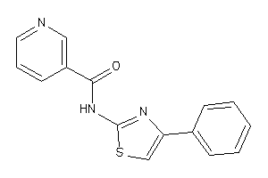 N-(4-phenylthiazol-2-yl)nicotinamide