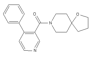 1-oxa-8-azaspiro[4.5]decan-8-yl-(4-phenyl-3-pyridyl)methanone