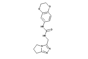 1-(2,3-dihydro-1,4-benzodioxin-6-yl)-3-(6,7-dihydro-5H-pyrrolo[2,1-c][1,2,4]triazol-3-ylmethyl)urea