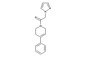 1-(4-phenyl-3,6-dihydro-2H-pyridin-1-yl)-2-pyrazol-1-yl-ethanone