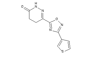 3-[3-(3-thienyl)-1,2,4-oxadiazol-5-yl]-4,5-dihydro-1H-pyridazin-6-one