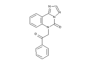 6-phenacyl-[1,2,4]triazolo[1,5-c]quinazolin-5-one