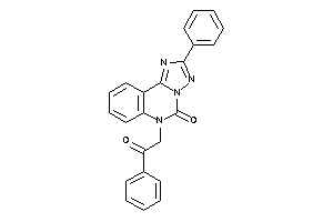 6-phenacyl-2-phenyl-[1,2,4]triazolo[1,5-c]quinazolin-5-one