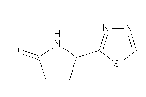 5-(1,3,4-thiadiazol-2-yl)-2-pyrrolidone