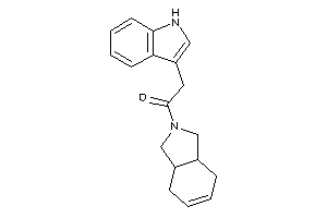 1-(1,3,3a,4,7,7a-hexahydroisoindol-2-yl)-2-(1H-indol-3-yl)ethanone