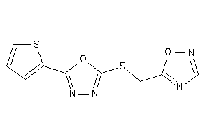 2-(1,2,4-oxadiazol-5-ylmethylthio)-5-(2-thienyl)-1,3,4-oxadiazole