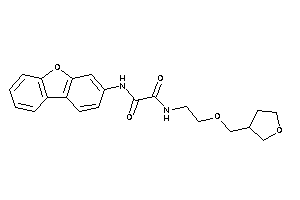 N'-dibenzofuran-3-yl-N-[2-(tetrahydrofuran-3-ylmethoxy)ethyl]oxamide