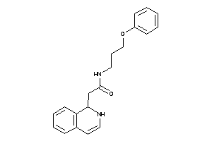 Image of 2-(1,2-dihydroisoquinolin-1-yl)-N-(3-phenoxypropyl)acetamide