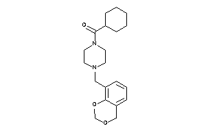 [4-(4H-1,3-benzodioxin-8-ylmethyl)piperazino]-cyclohexyl-methanone