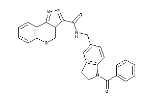 N-[(1-benzoylindolin-5-yl)methyl]-3a,4-dihydrochromeno[4,3-c]pyrazole-3-carboxamide