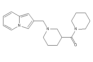 [1-(indolizin-2-ylmethyl)-3-piperidyl]-piperidino-methanone