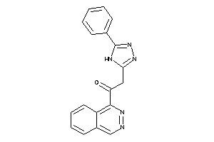 2-(5-phenyl-4H-1,2,4-triazol-3-yl)-1-phthalazin-1-yl-ethanone