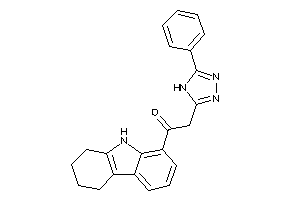 2-(5-phenyl-4H-1,2,4-triazol-3-yl)-1-(6,7,8,9-tetrahydro-5H-carbazol-1-yl)ethanone