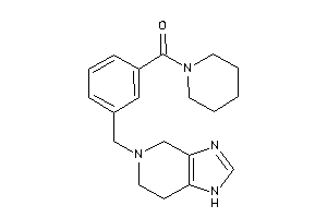 Piperidino-[3-(1,4,6,7-tetrahydroimidazo[4,5-c]pyridin-5-ylmethyl)phenyl]methanone