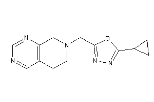 2-cyclopropyl-5-(6,8-dihydro-5H-pyrido[3,4-d]pyrimidin-7-ylmethyl)-1,3,4-oxadiazole