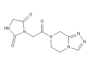 3-[2-(6,8-dihydro-5H-[1,2,4]triazolo[4,3-a]pyrazin-7-yl)-2-keto-ethyl]hydantoin