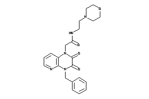 2-(4-benzyl-2,3-diketo-pyrido[2,3-b]pyrazin-1-yl)-N-(2-morpholinoethyl)acetamide