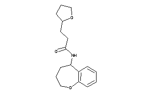 N-(2,3,4,5-tetrahydro-1-benzoxepin-5-yl)-3-(tetrahydrofuryl)propionamide