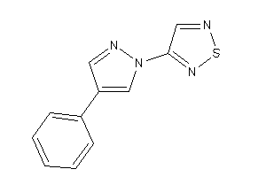 3-(4-phenylpyrazol-1-yl)-1,2,5-thiadiazole