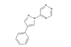 5-(4-phenylpyrazol-1-yl)-1,2,4-triazine
