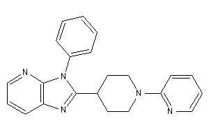 3-phenyl-2-[1-(2-pyridyl)-4-piperidyl]imidazo[4,5-b]pyridine