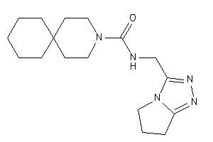 N-(6,7-dihydro-5H-pyrrolo[2,1-c][1,2,4]triazol-3-ylmethyl)-3-azaspiro[5.5]undecane-3-carboxamide