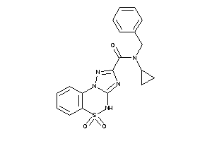 N-benzyl-N-cyclopropyl-diketo-BLAHcarboxamide