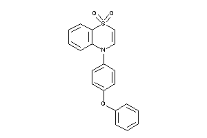 4-(4-phenoxyphenyl)benzo[b][1,4]thiazine 1,1-dioxide